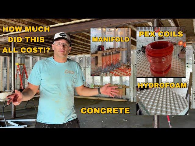 How Much Does it Cost to Install Radiant Heat in a Concrete Basement Slab?