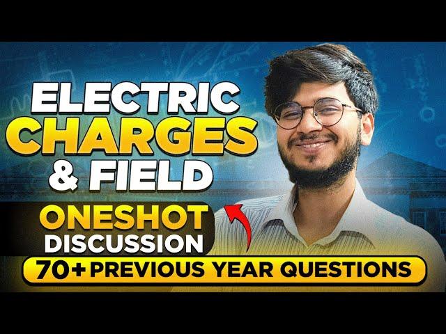 Electric charge and field previous year questions one shot for boards 2025 | PYQ | Munil sir