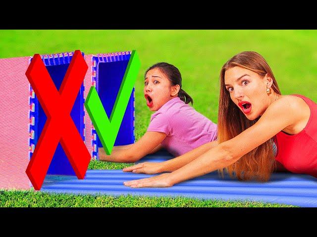 DON'T CHOOSE THE WRONG MYSTERY BOX||Water Slide Into Right Box! Try Not To Laugh By 123 GO!CHALLENGE