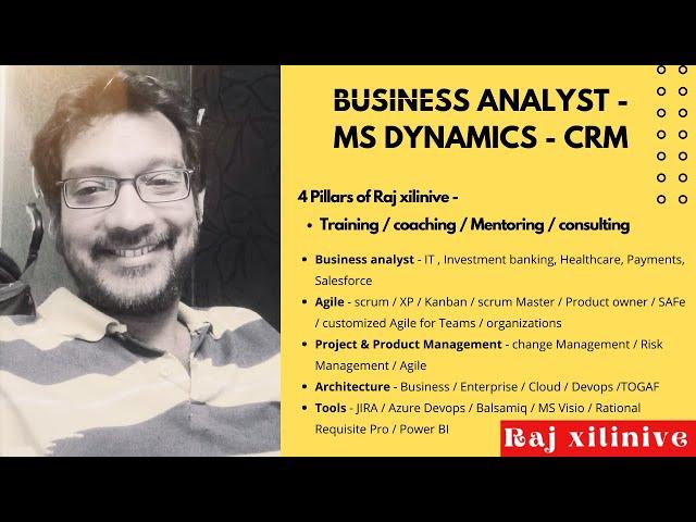 Business analyst - MS Dynamics - CRM