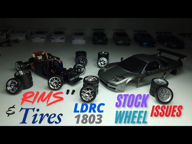 LDRC Drift Car "Tips and Mods" Pt. 7: *Rims & Tires* Upgrade, Stock Wheel Issues