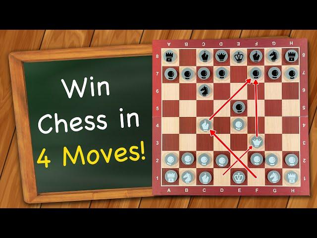 How to win Chess in 4 moves!