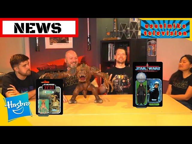 STAR WARS ACTION FIGURE NEWS HASLAB RANCOR RANT 4 TIERS AND ITS DONE!