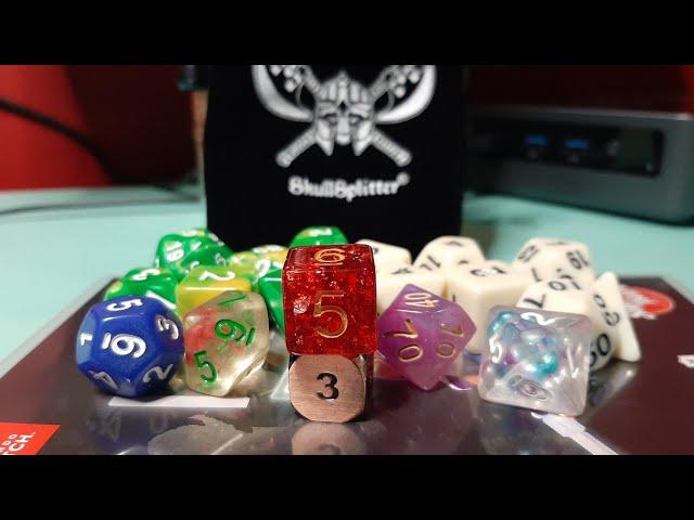 Skullsplitter Dice - Mystery Blind Bag Unboxing