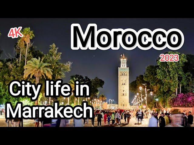 Morocco - city life in Marrakech