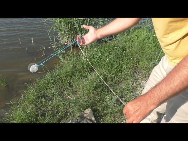 Рыбалка. Как забросить "резинку" с кормушкой? Ловля на "резинку". My fishing.