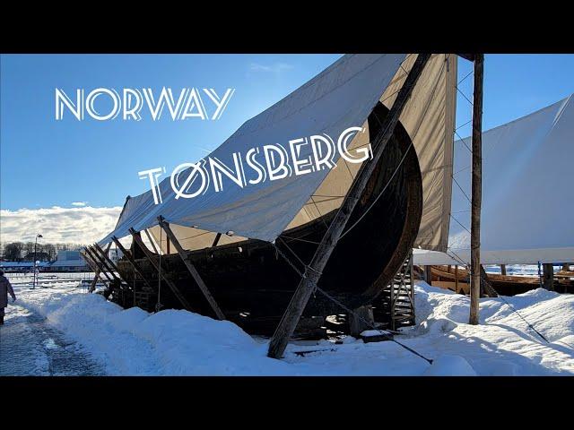 Tonsberg - Oldest city in Norway VIKING BOAT