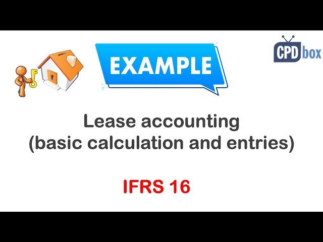 Example: Lease accounting under IFRS 16