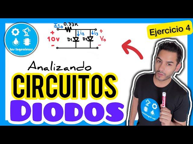 Circuito con DIODOS en CD Ejercicios [ 𝙉𝙤 𝙈á𝙨 𝙍𝙚𝙥𝙧𝙤𝙗𝙖𝙧 ​​] Electrónica Analógica