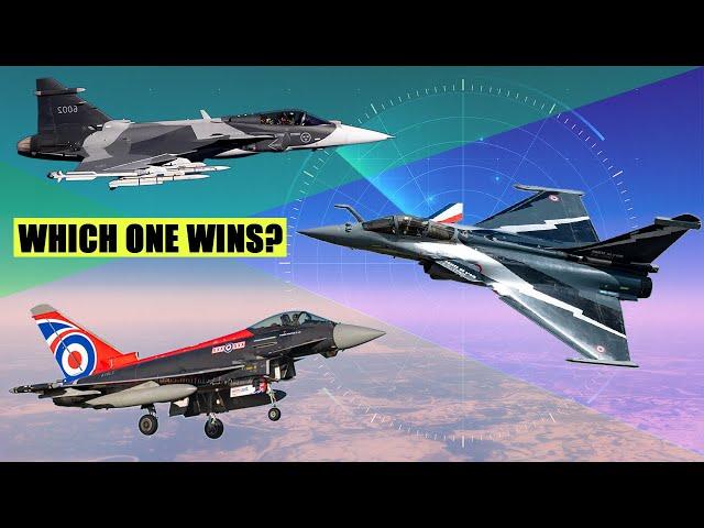 Eurofighter Typhoon,Rafale vs. Gripen – Which is the Best Fighter Jet in Europe Today?