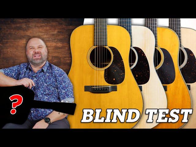 Worth It? - Martin Authentic Aged vs Standard Blind D-18 & D-28 Comparison