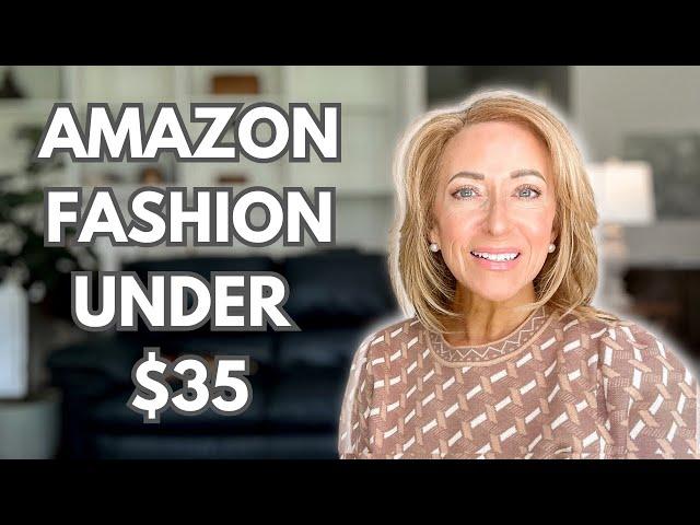 Fashion under $35! Amazon styles that work for petite women. #amazonfashion #petitefashion