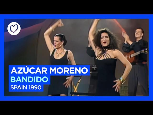 Azúcar Moreno - Bandido - Spain  - Grand Final - Eurovision 1990