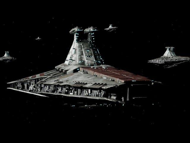 The Republic Fleet Arrives - Star Wars Short Animation