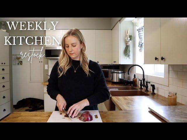 Weekly Kitchen Restock & Meal Prep