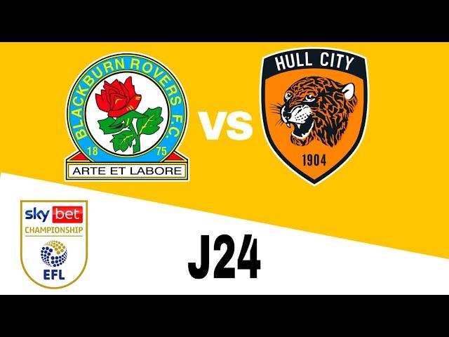 Blackburn Rovers 0-1 Hull City en vivo Championship Jornada 24