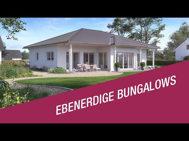 Ebenerdige Bungalows - klassisch oder modern schlüsselfertig bauen