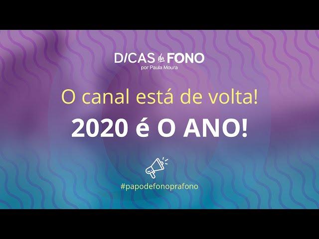 Dicas da Fono - estamos de volta com tudo!!!