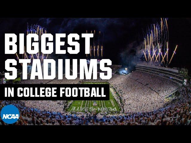 The biggest college football stadiums in the country