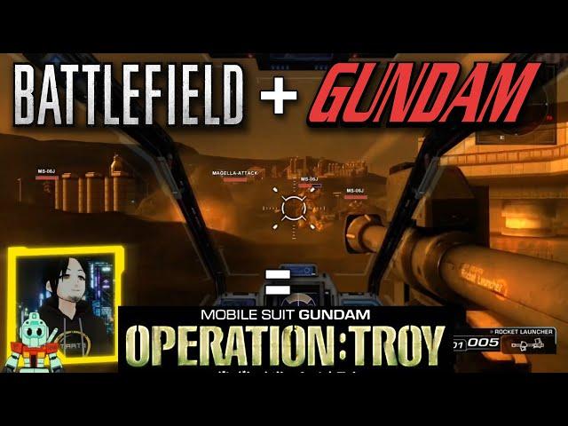 Battlefield Meets Gundam - The Gundam FPS that America Never Got (Federation Campaign Playthrough)