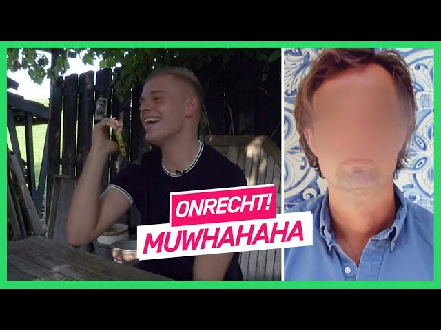 Onrecht! | Oplichter werkt op lachspieren Bram en Dennis | NPO 3 Extra