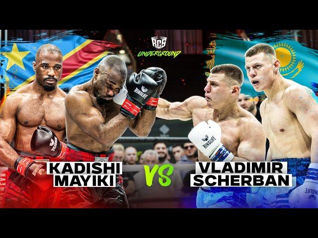 KAZAKH BOMBER Vladimir Scherban vs. CONGOLESE BOXER Kadishi Mayiki - RCS Viertelfinale 4/4