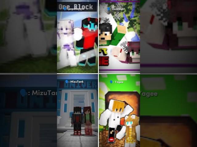 #omocraft #minecraft #couple #love #team #shorts #edit