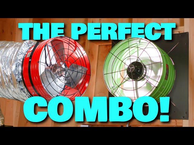 Attic Fans and Whole House Fans - A Perfect Pairing!