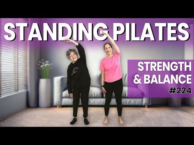 Standing Pilates for Ages 60+: Improve Strength & Balance for Seniors