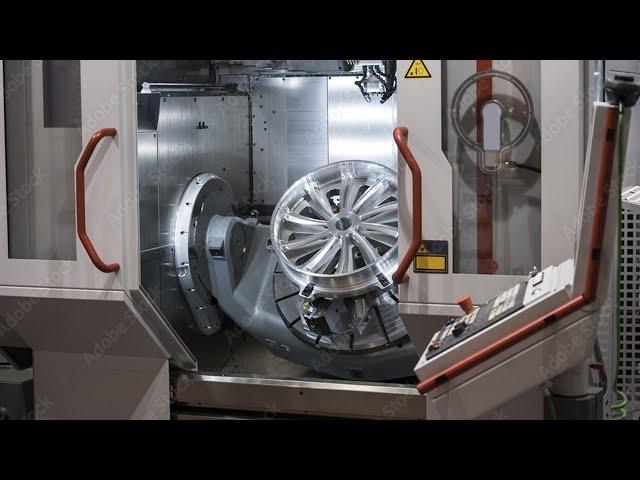 CNC 5 Axis Milling Working Process High Speed Cutting Machining