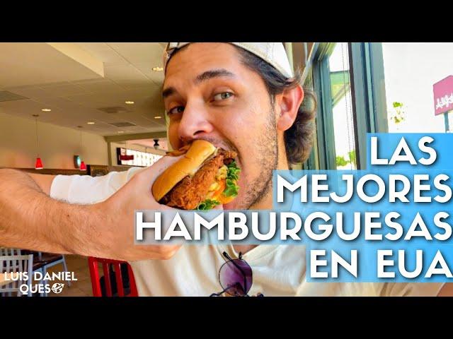 LAS MEJORES #HAMBURGUESAS DE ESTADOS UNIDOS  || Luis Daniel Queso