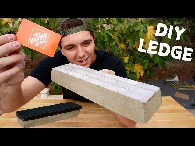 DIY Fingerboard Ledges From Home Depot!