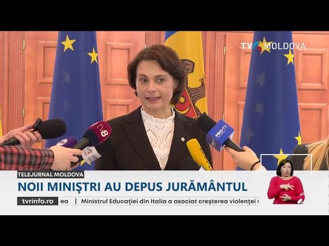 Cei trei noi miniştri au depus astazi jurământul