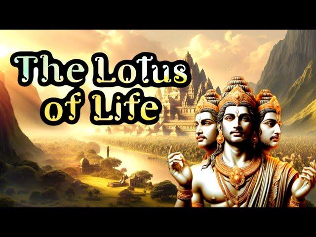 The Lotus of Life and Brahma's Creation | A Hindu Creation Story | Hindu Mythology