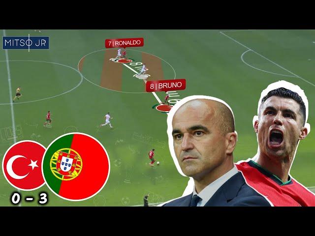 Portugal Got Their Attacking Tactics Fixed Again? Portugal 3-0 Turkey | Tactical Analysis