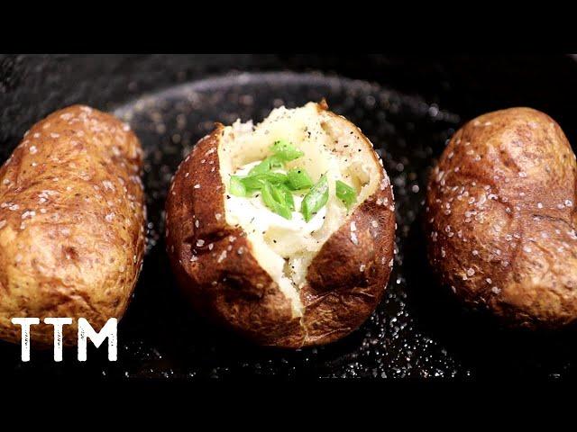 Toaster Oven Baked Potatoes~Easy Cooking