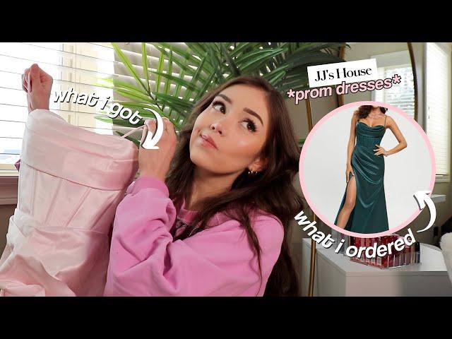 what i ordered VS what i got | PROM DRESS ft. JJ's House