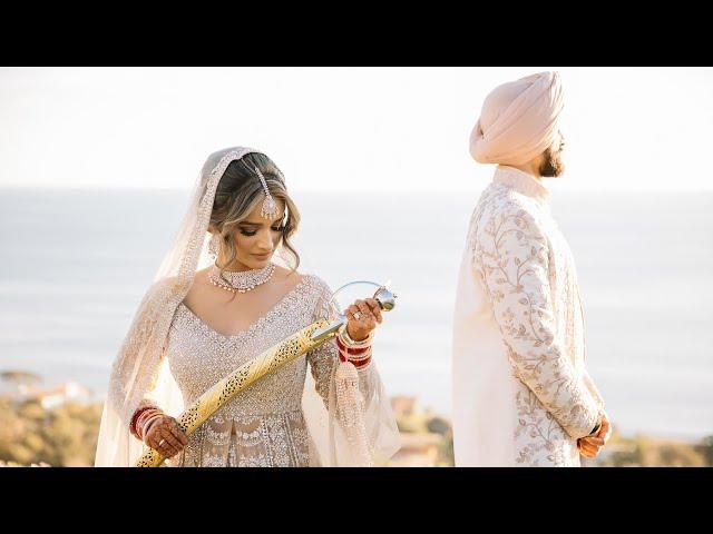 Satnam & Sunny | Emotional Fairy Tale Indian Sikh Wedding | Los Angeles + Malibu + Hollywood, CA