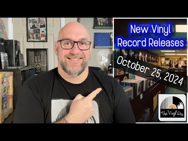 New Vinyl Record Releases for October 25, 2024