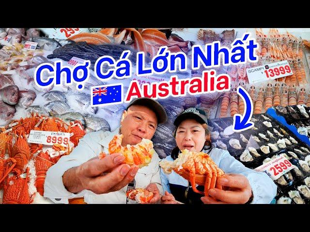 Chợ Cá Lớn Nhất Úc  Sydney Fish Market | Hải Sản Tươi Ngon