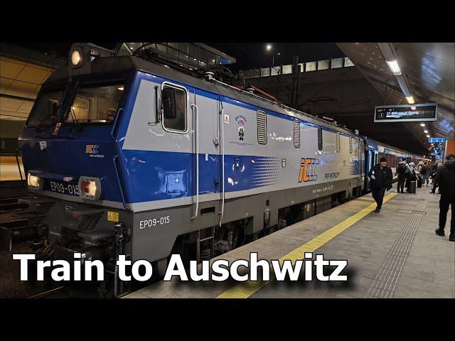 Train from Kraków to Oświęcim and back / Getting to Auschwitz / Year 2025