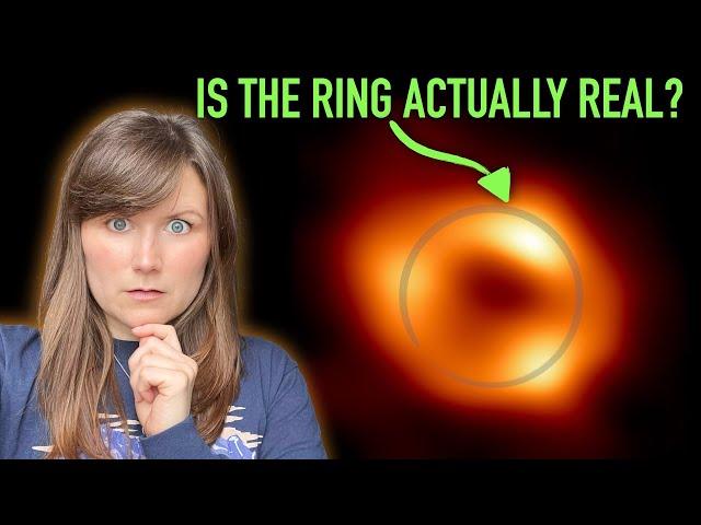 Is the famous black hole image "wrong"?