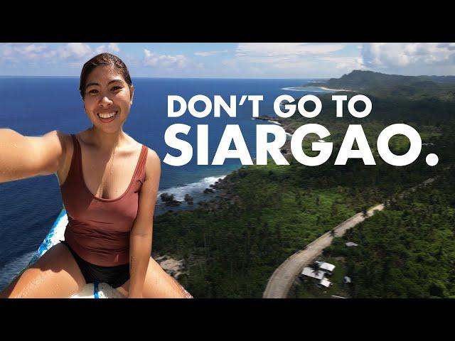 IS SIARGAO A TOURIST TRAP?