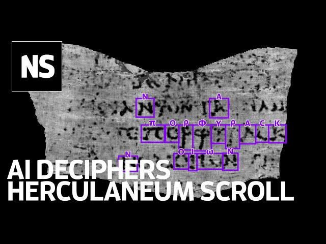 How ancient Herculaneum papyrus scrolls were deciphered