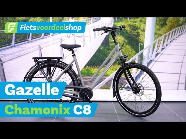 Gazelle Chamonix C8 - Lichte stadsfiets, verrassend compleet