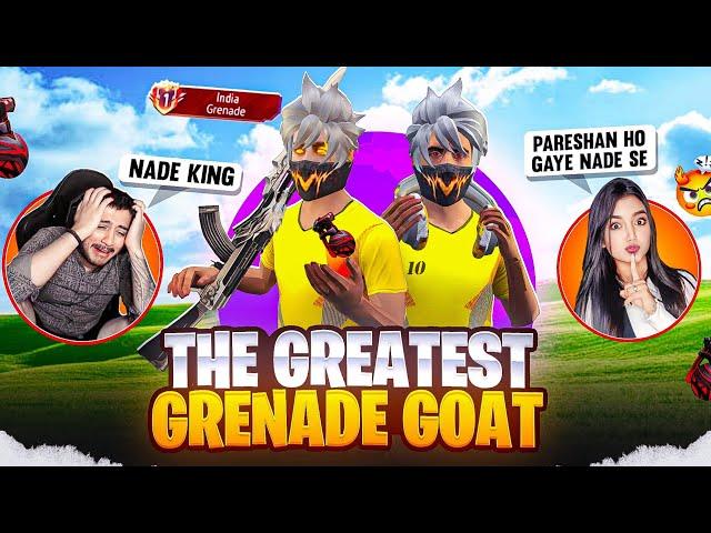 The Greatest  GreNade Goat  Ever  - Garena Free fire