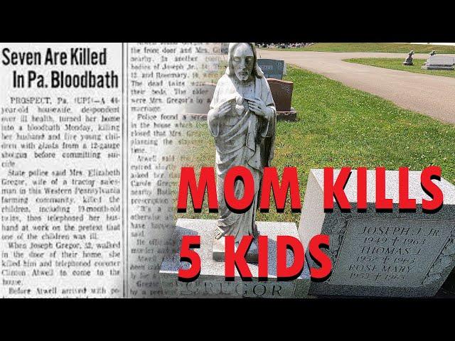 Gregor FAMILY MURDERS- Mom kills her 5 kids and husband