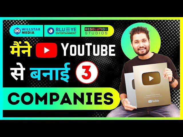 My Journey from 1 YouTube channel to 3 Companies | Story of The WillPower Star |