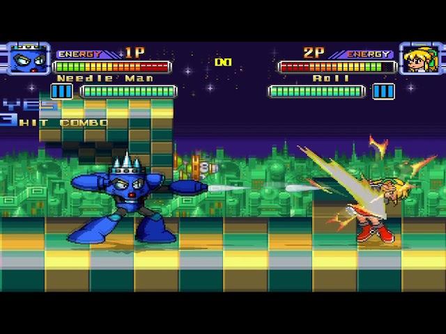 Mega Man - Robot Master Mayhem All Weapons