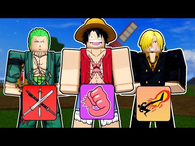 Testing One Piece Character Builds in Blox Fruits!